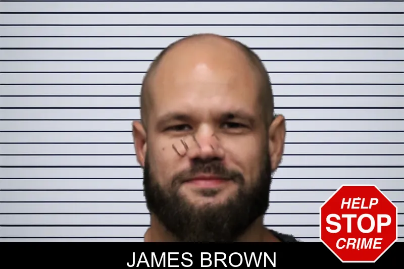 James Brown mugshot – Forsyth County , Georgia James Brown mugshot