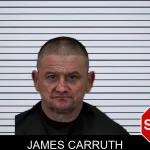 James Carruth mugshot