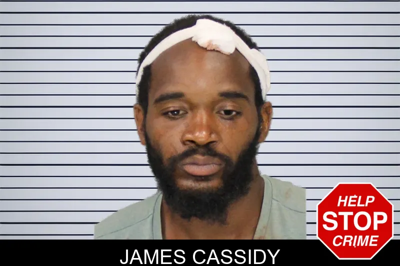 James Cassidy mugshot