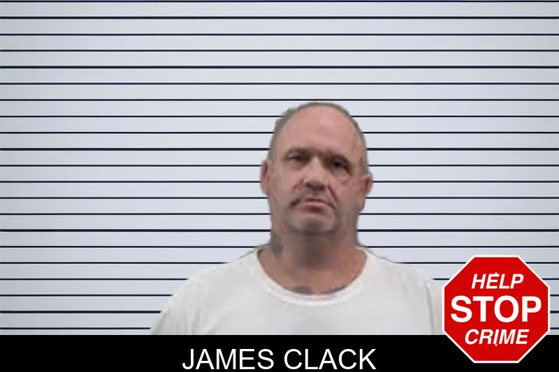 James Clack mugshot