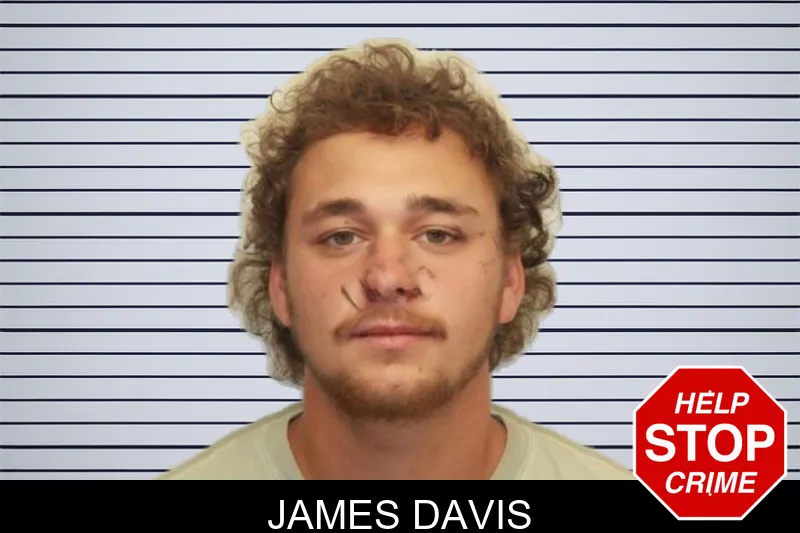James Davis mugshot