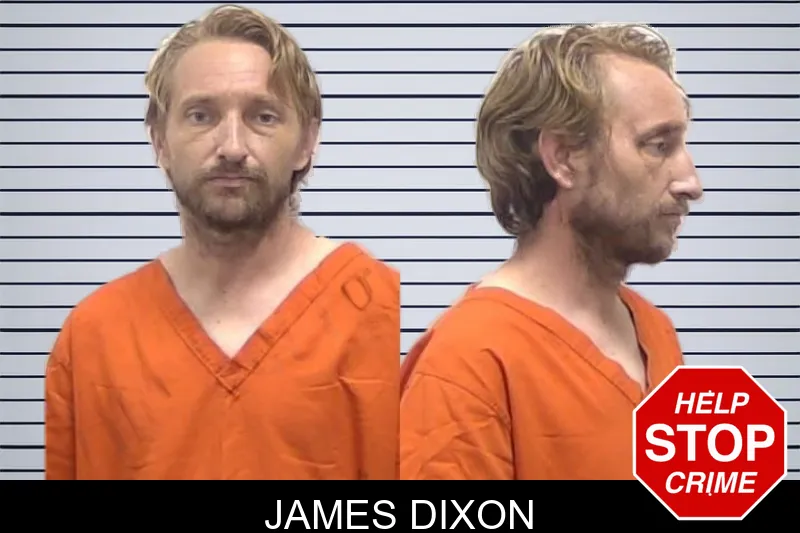 James Dixon mugshot