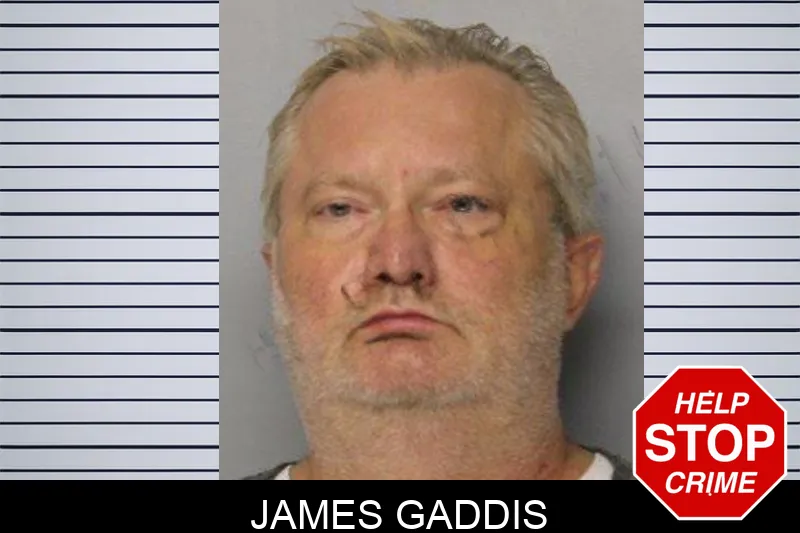 James Gaddis mugshot