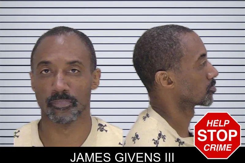 James Givens III mugshot