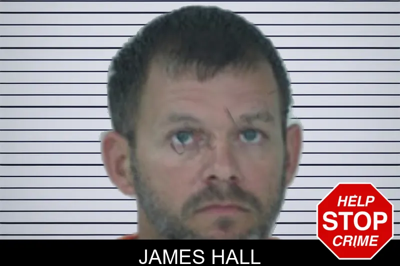 James Hall mugshot