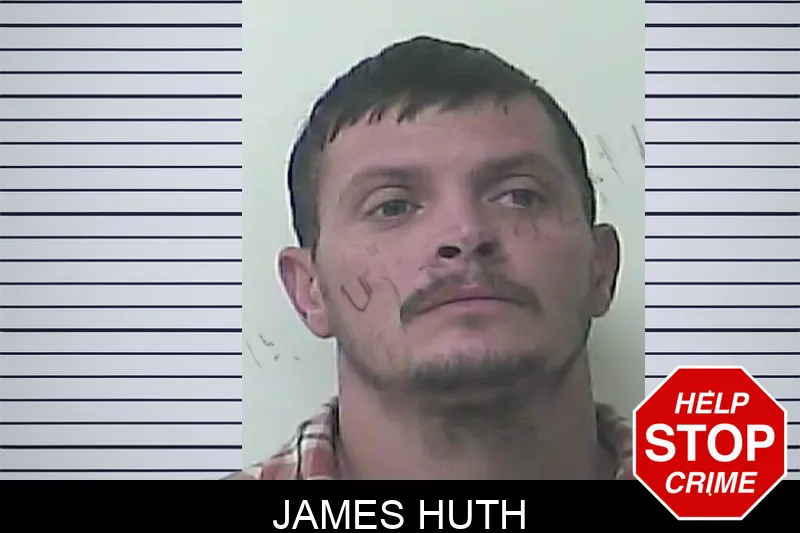 James Huth mugshot