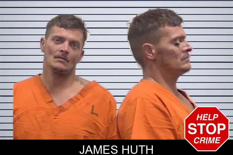 James Huth mugshot