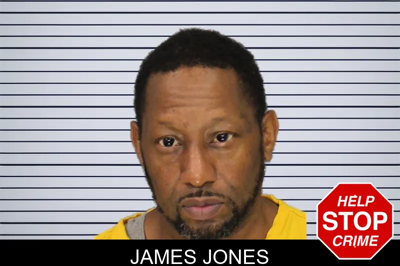 James Jones mugshot