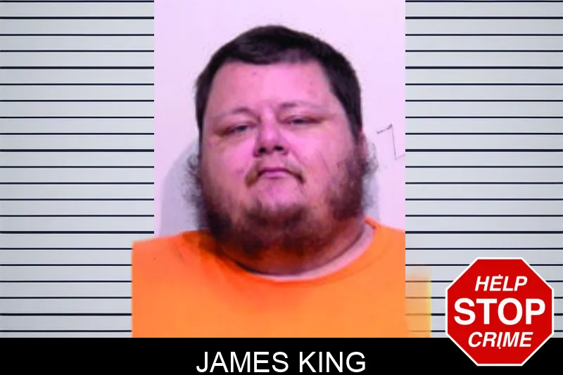 James King mugshot