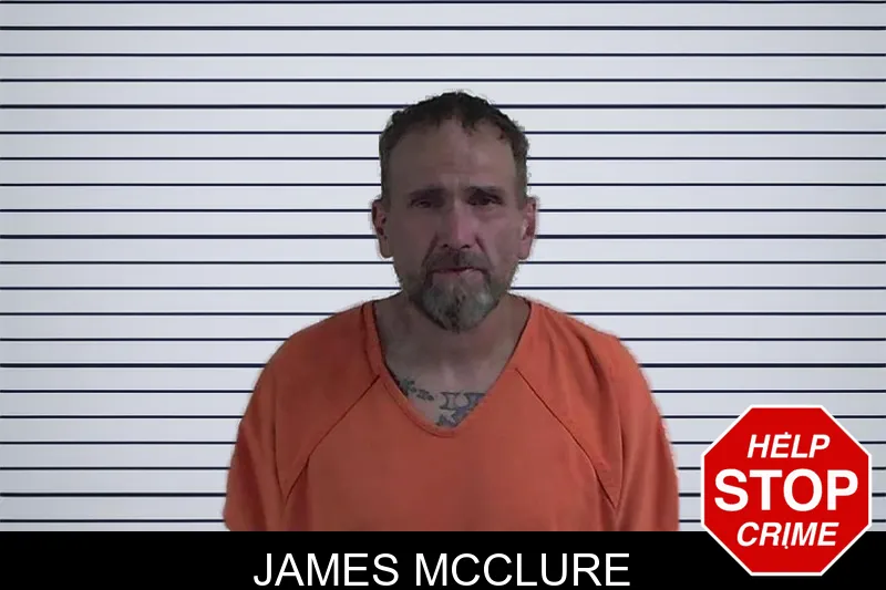 James McClure mugshot