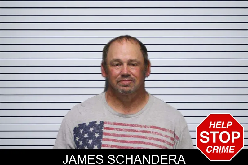 James Schandera mugshot