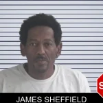 James Sheffield mugshot