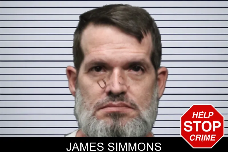 James Simmons mugshot – Forsyth County , Georgia James Simmons mugshot