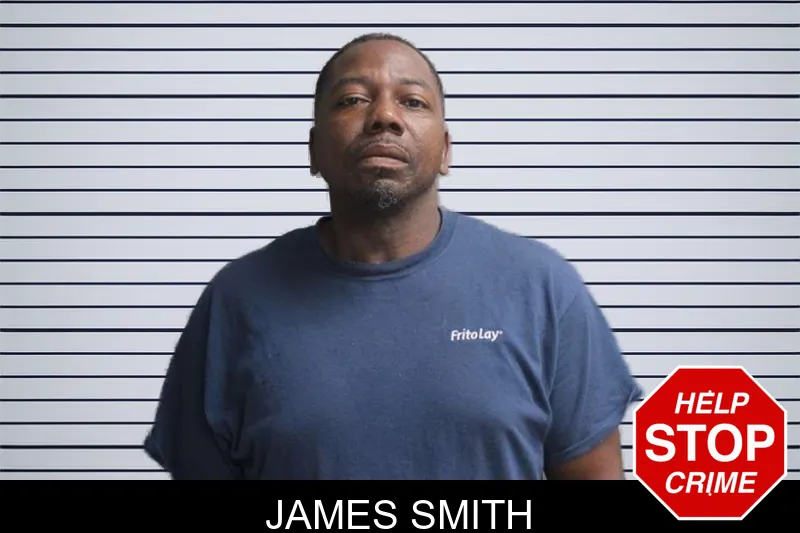 James Smith mugshot