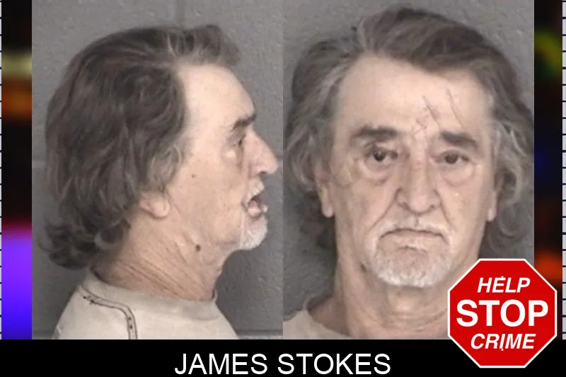 James Stokes mugshot