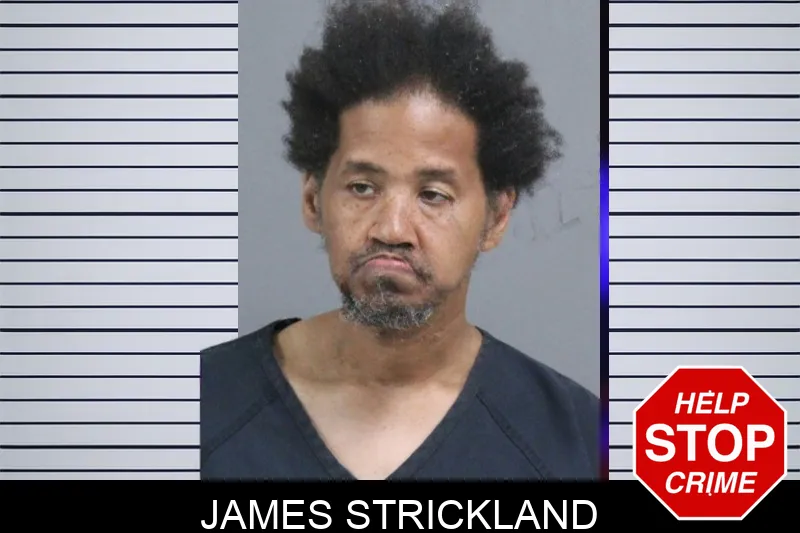 James Strickland mugshot