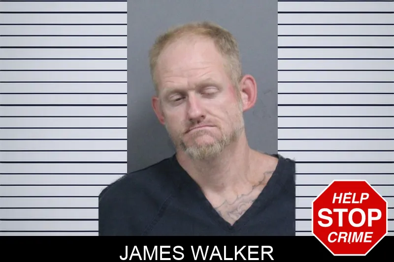 James Walker mugshot