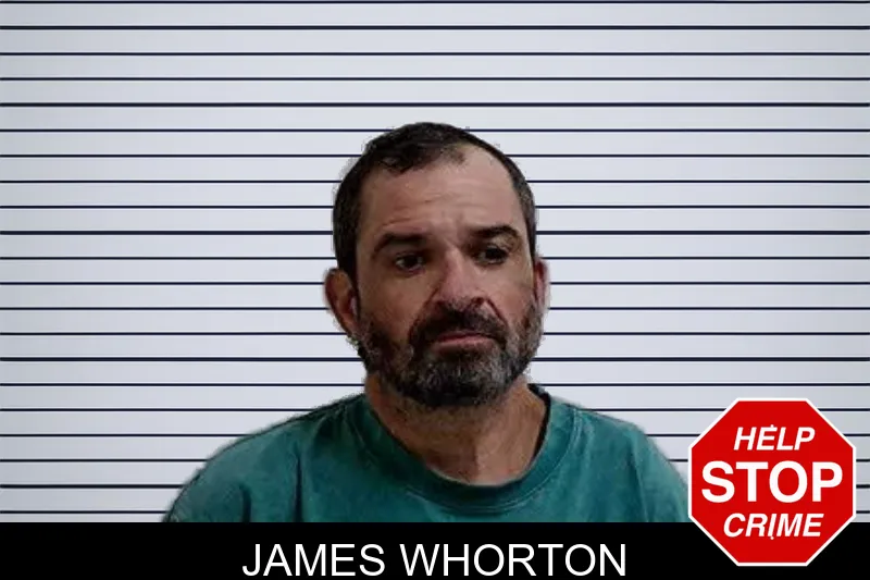 James Whorton mugshot