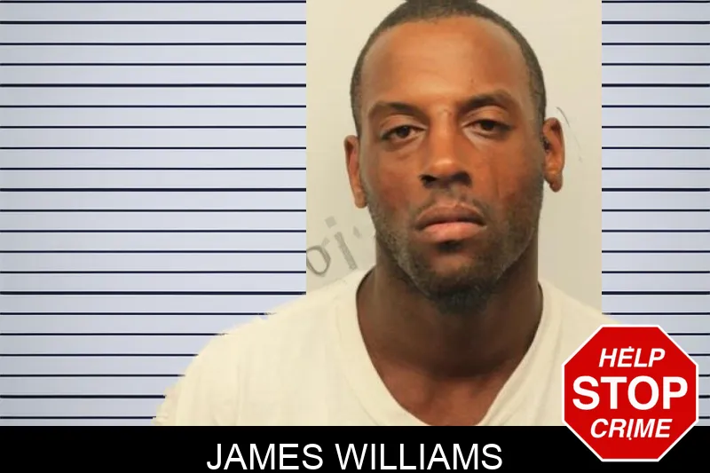 James Williams mugshot