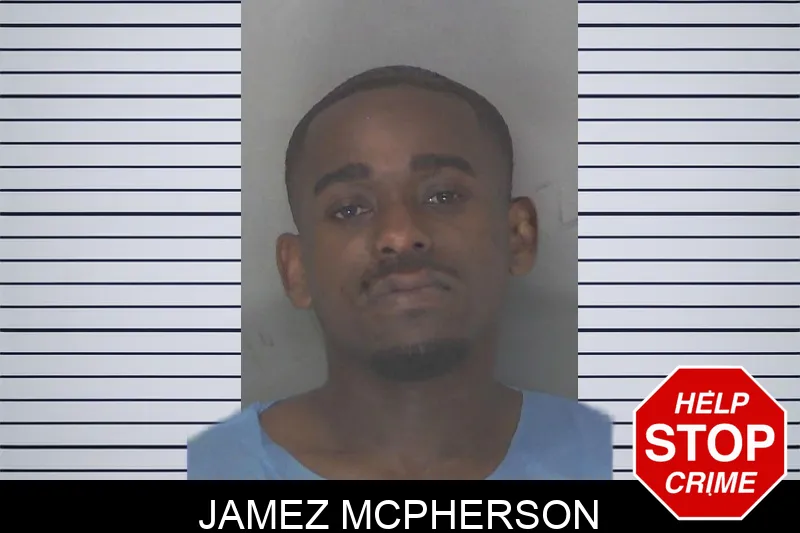 Jamez McPherson mugshot