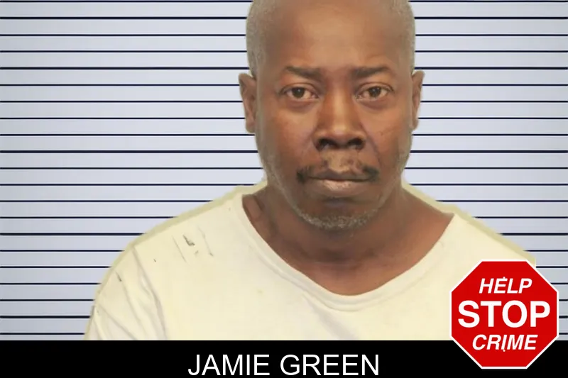 Jamie Green mugshot