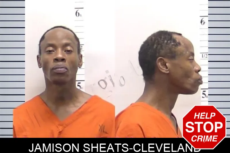 Jamison Sheats-Cleveland mugshot