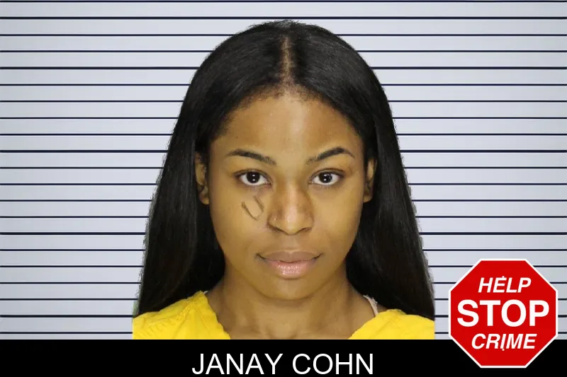 Janay Cohn mugshot – Cobb County , Georgia Janay Cohn mugshot
