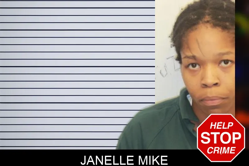 Janelle Mike mugshot