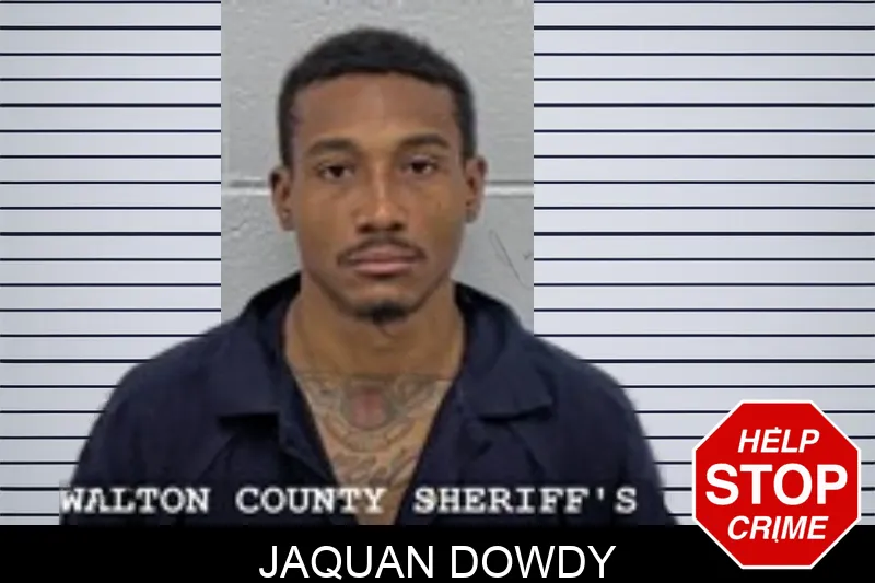 Jaquan Dowdy mugshot – Walton County , Georgia Jaquan Dowdy mugshot