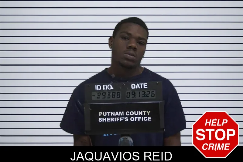 Jaquavios Reid mugshot – Putnam County , Georgia Jaquavios Reid mugshot