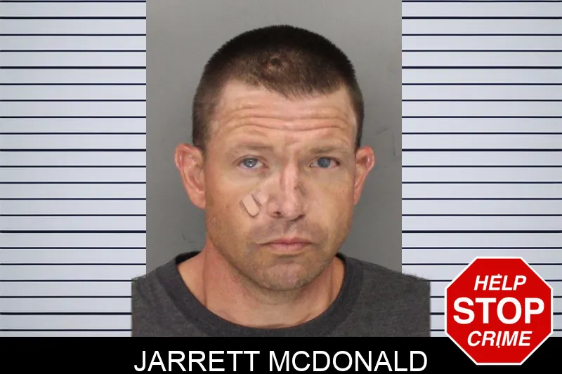 Jarrett McDonald mugshot