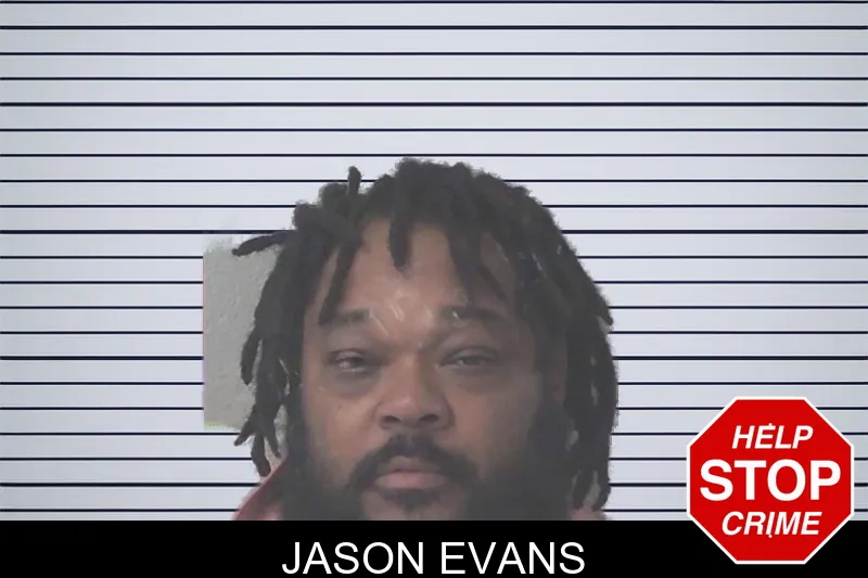 Jason Evans mugshot