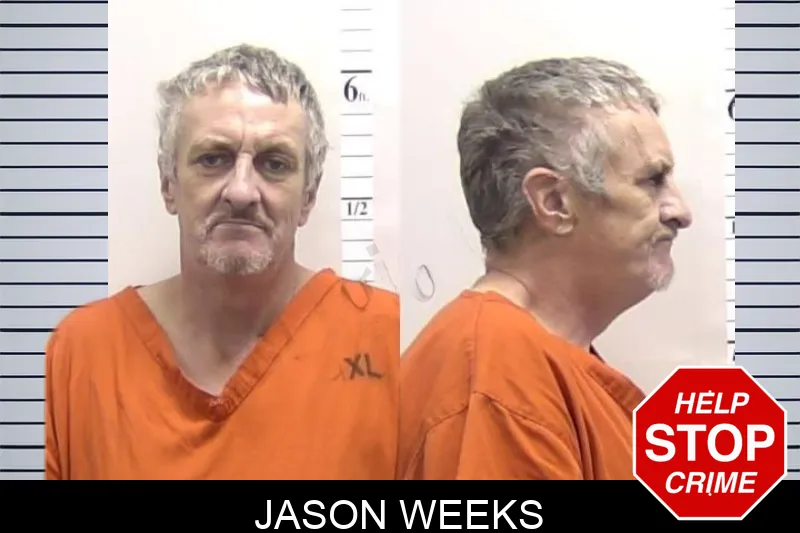 Jason Weeks mugshot