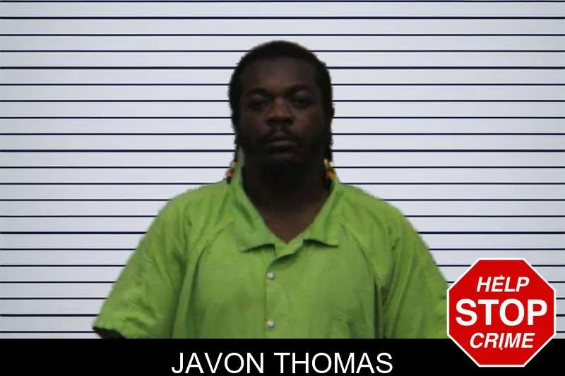 Javon Thomas mugshot
