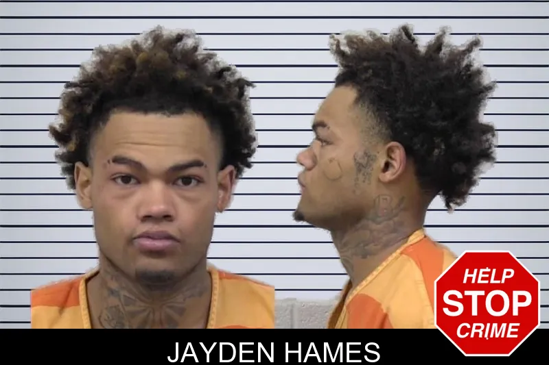 Jayden Hames mugshot