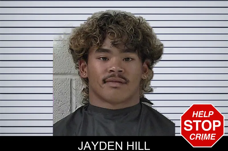 Jayden Hill mugshot