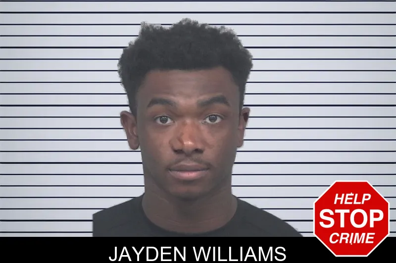 Jayden Williams mugshot