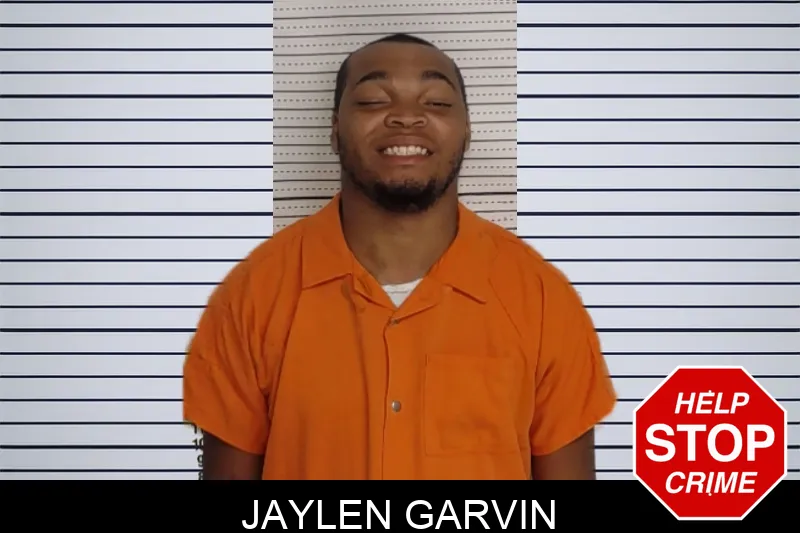Jaylen Garvin mugshot