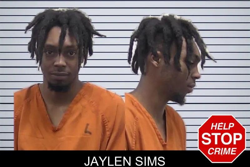 Jaylen Sims mugshot