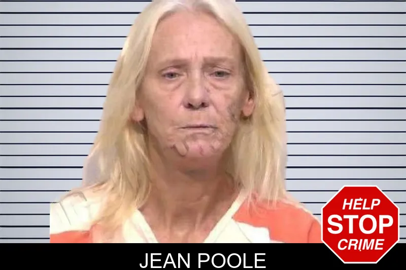 Jean Poole mugshot – Bartow County , Georgia Jean Poole mugshot