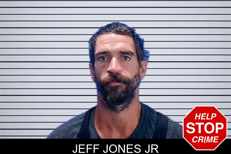 Jeff Jones Jr mugshot