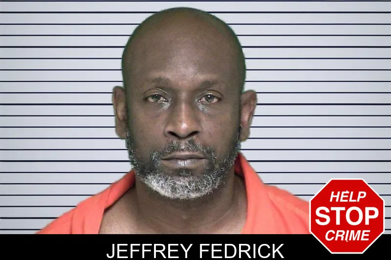 Jeffrey Fedrick mugshot
