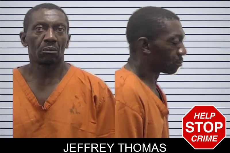 Jeffrey Thomas mugshot
