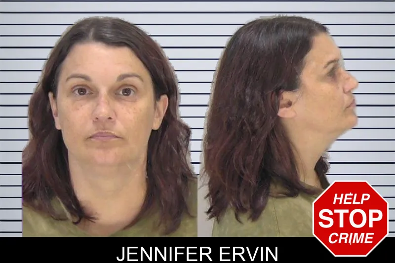 Jennifer Ervin mugshot