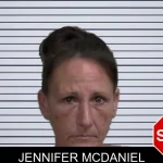 Jennifer McDaniel mugshot – Wayne County , Georgia Jennifer McDaniel mugshot