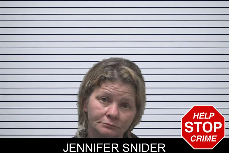 Jennifer Snider mugshot