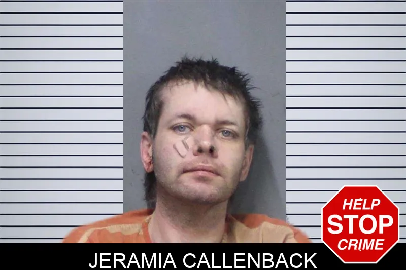 Jeramia Callenback mugshot