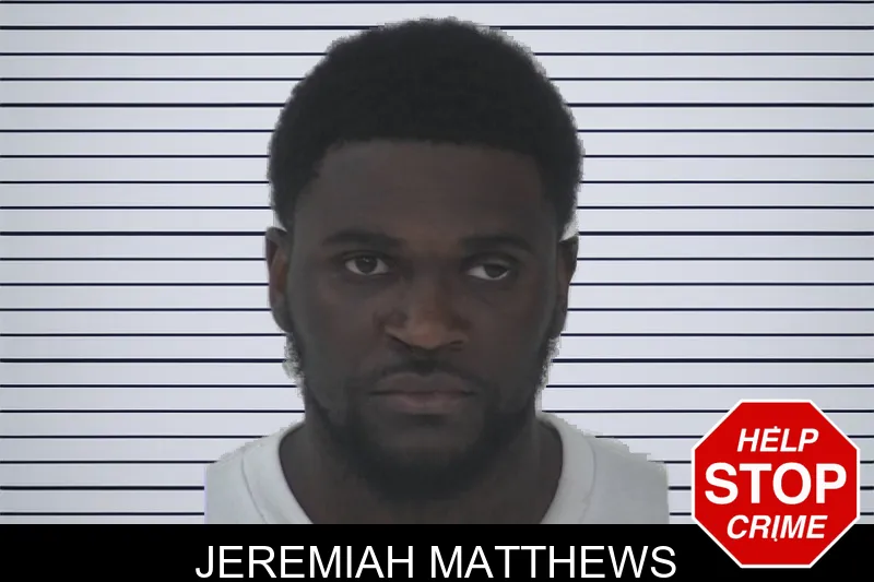 Jeremiah Matthews mugshot
