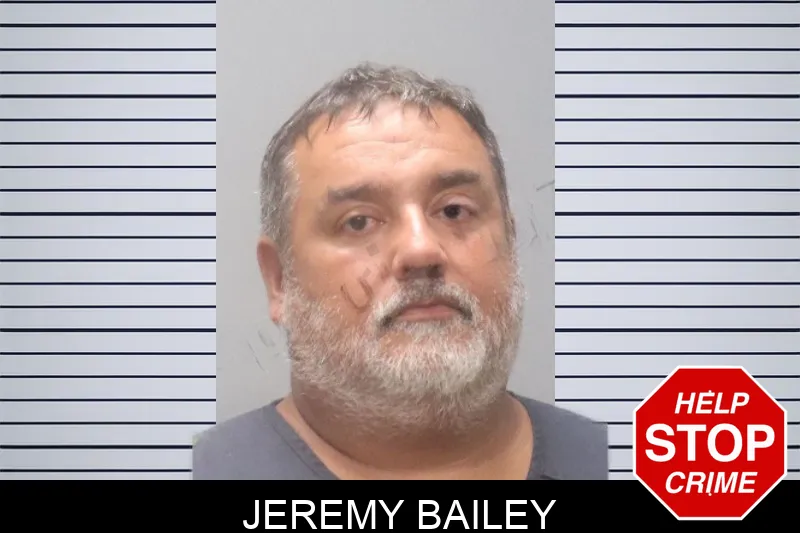 Jeremy Bailey mugshot