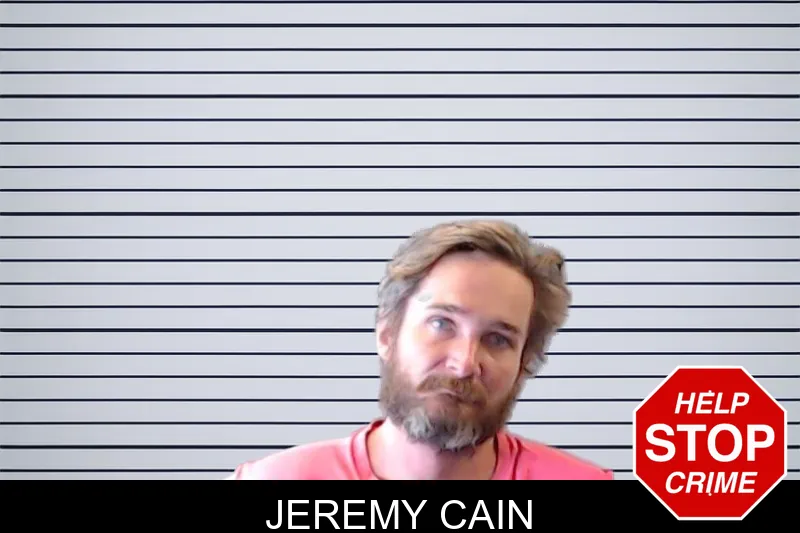 Jeremy Cain mugshot
